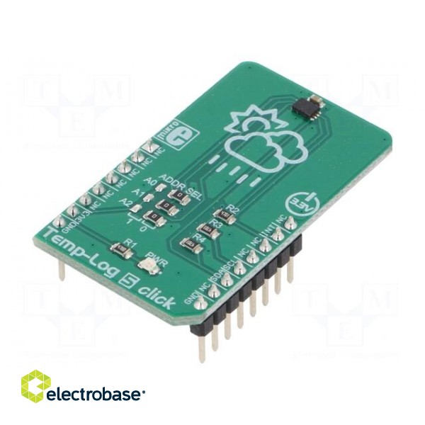 Click board | temperature sensor | I2C | CAT34TS02 | 3.3VDC