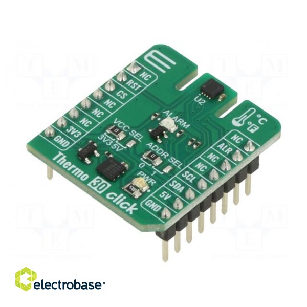 Click board | temperature sensor | I2C | STS32-DIS-10KS