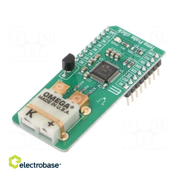 Click board | prototype board | Comp: LTC2986 | thermocouple