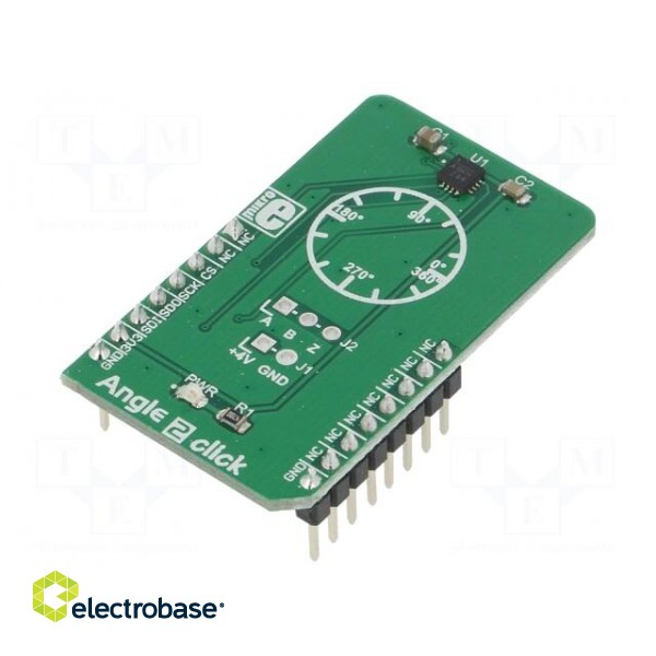 Click board | prototype board | Comp: MA700 | tilt sensor | 3.3VDC