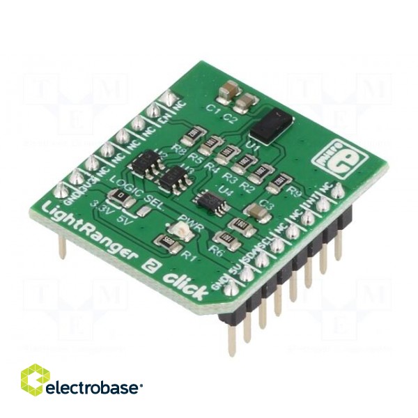 Click board | ToF sensor,optical range sensor | I2C | VL53L0X