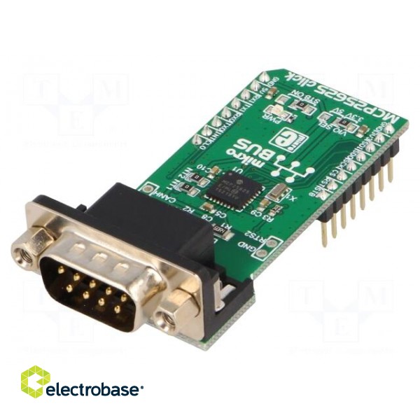 Click board | prototype board | Comp: MCP25625 | transceiver