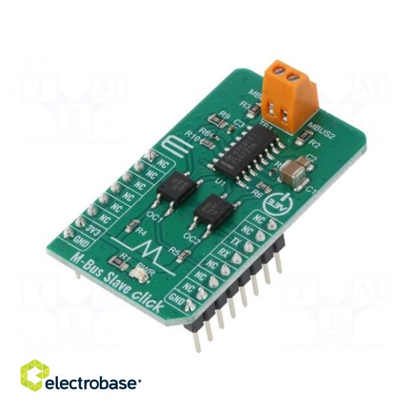 Click board | prototype board | Comp: TSS721A | transceiver | 3.3VDC