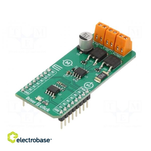Click board | prototype board | Comp: IR2104S,LM393 | 5VDC image 1