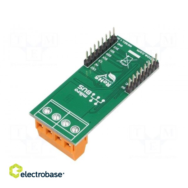 Click board | voltage regulator | SPI | manual,prototype board image 2