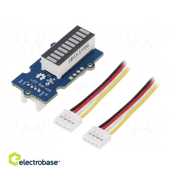 Module: LED | module,wire jumpers | Grove | LED strap | 3.3÷5VDC image 1