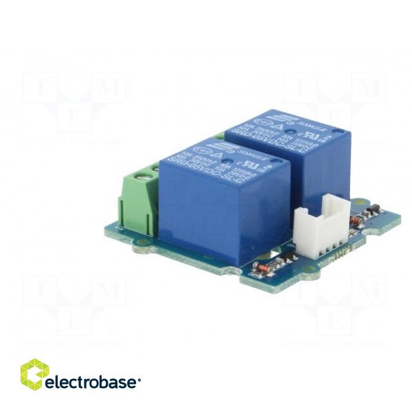 Module: relay | Grove Interface (4-wire) | Grove | screw | max.30VDC фото 5