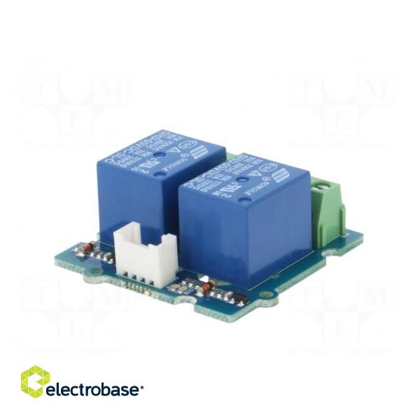 Module: relay | Grove Interface (4-wire) | Grove | screw | max.30VDC фото 7