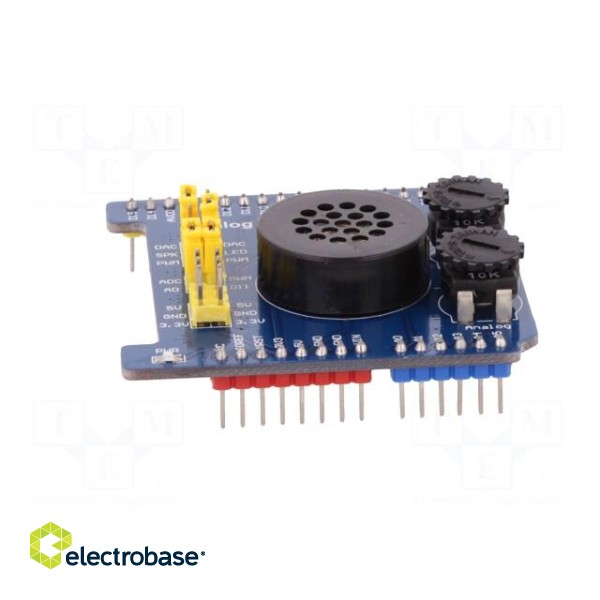 Module: shield | Arduino | DAC | Additional functions: buzzer image 3