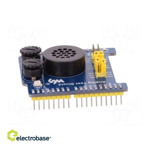Module: shield | Arduino | DAC | Additional functions: buzzer image 7