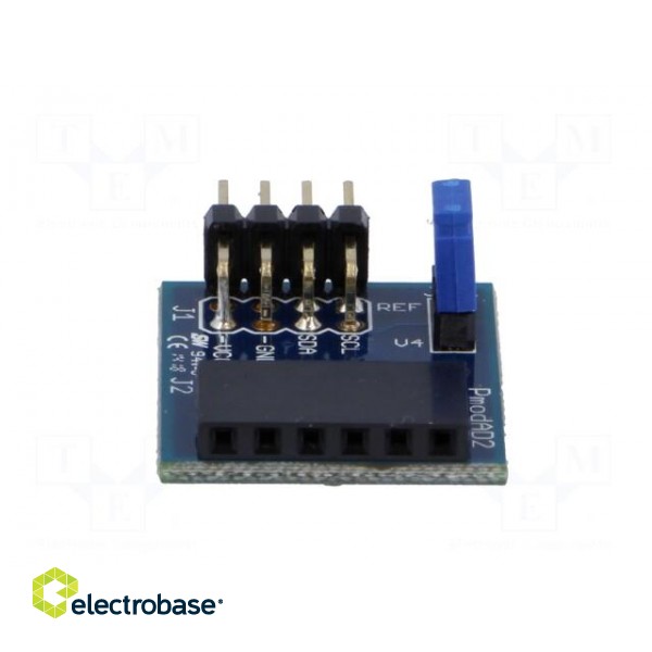 Pmod module | A/D converter | I2C | AD7991 | prototype board | 12bit image 5