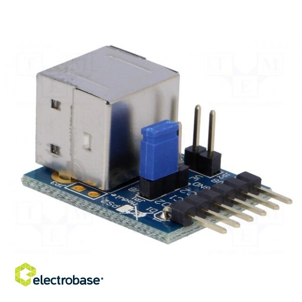 Pmod module | prototype board | adapter | Add-on connectors: 1 фото 4