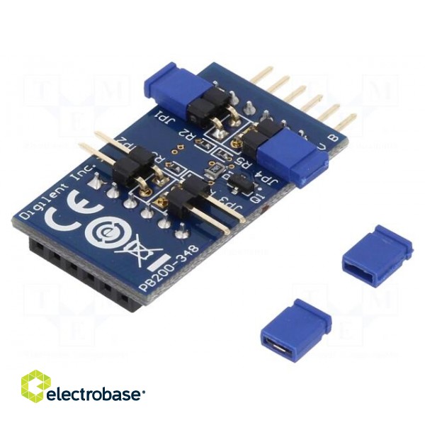 Pmod module | colour sensor | I2C | TCS3472 | prototype board image 2