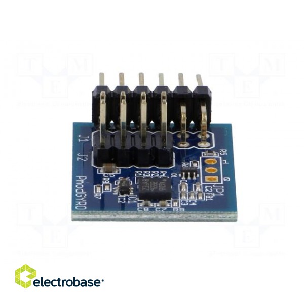 Pmod module | gyroscope | I2C,SPI | L3G4200D | prototype board | 800Hz image 9