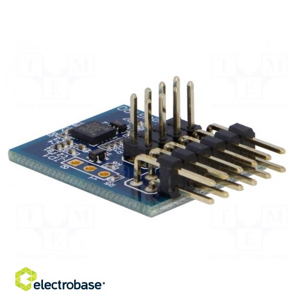 Pmod module | gyroscope | I2C,SPI | L3G4200D | prototype board | 800Hz image 4