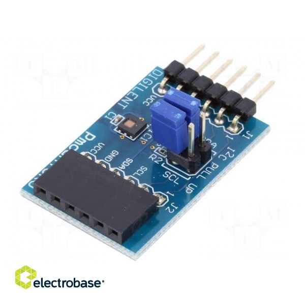 Pmod module | prototype board | Comp: HDC1080 | Add-on connectors: 1 image 1
