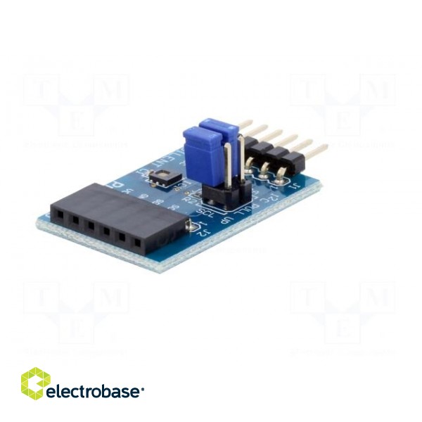 Pmod module | prototype board | Comp: HDC1080 | Add-on connectors: 1 image 2
