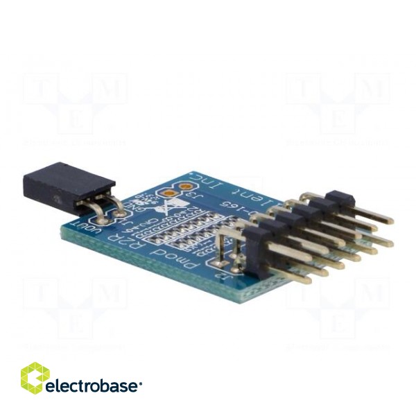 Pmod module | resistor ladder | GPIO | prototype board image 8
