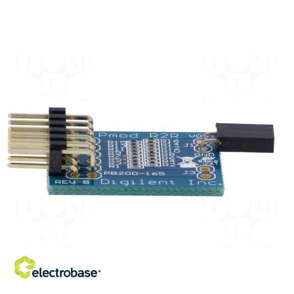 Pmod module | resistor ladder | GPIO | prototype board image 3