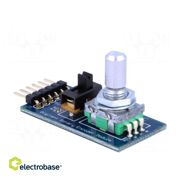 Pmod module | prototype board | rotary encoder image 4