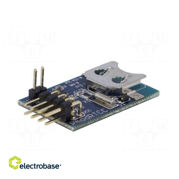 Pmod module | RTC | I2C | MCP79410 | prototype board | Pmod connector фото 2