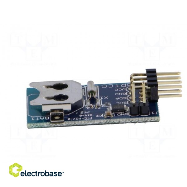 Pmod module | RTC | I2C | MCP79410 | prototype board | Pmod connector фото 7