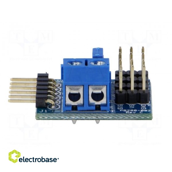 Pmod module | prototype board | servo driver | Add-on connectors: 1 image 3