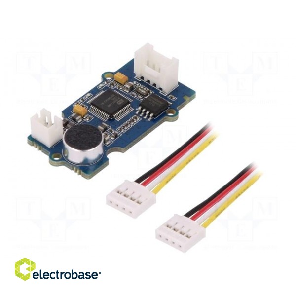 Sensor: sound | module,wire jumpers | Grove | 3.3÷5VDC | Ch: 1 | screw