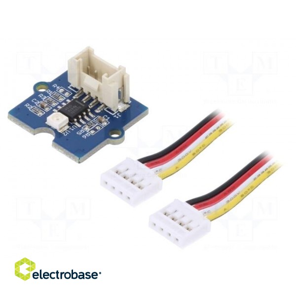 Sensor: UV | module,wire jumpers | Grove | 3.3÷5VDC | Ch: 1 | screw