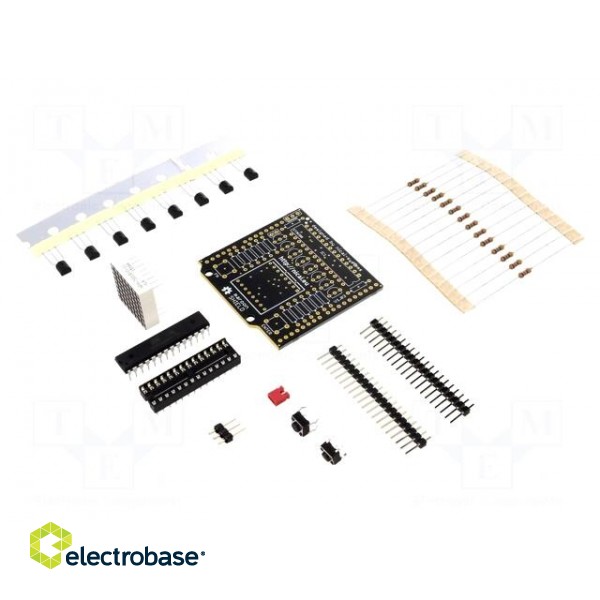 8x8 matrix LED module | Works with: NS-NIBOBURGER фото 1