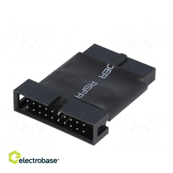 Adapter | IDC20 | Interface: JTAG,SWD | 50x40mm фото 2