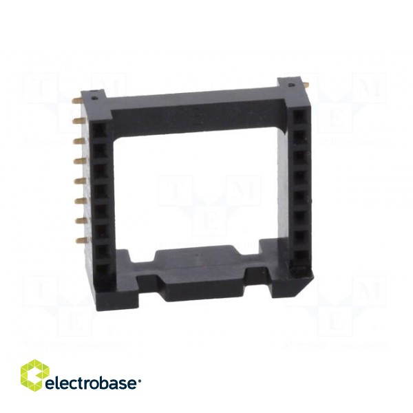 Adapter | mikroBUS socket | PIN: 16 | black | holder image 9