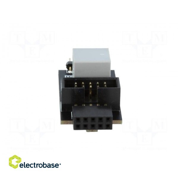 Adapter | IDC10,RJ12,pin strips,pin header | Assoc.circ: PIC image 9