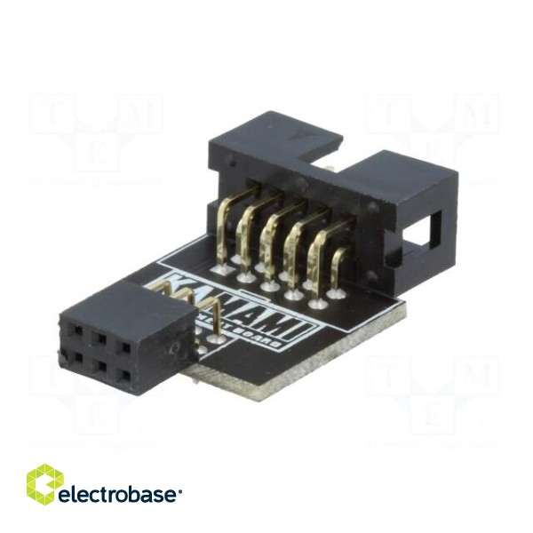 Adapter | pin strips,pin header | Interface: ISP | PIN: 16(2x3,2x5) image 2