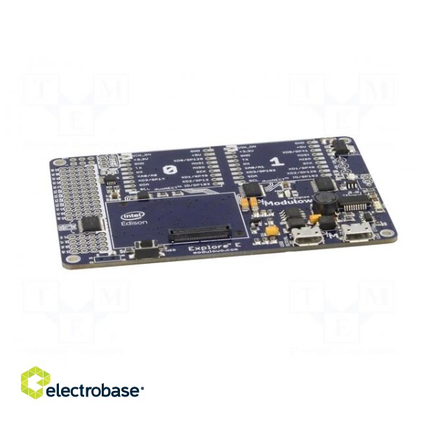 Adapter | USB B micro x2,pin strips | Features: Modulowo DuoNect image 3
