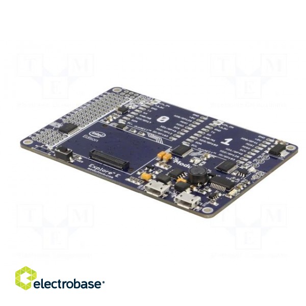 Adapter | USB B micro x2,pin strips | Features: Modulowo DuoNect image 4