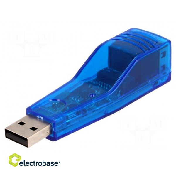 Adapter | RJ45 magnetically shielded,USB A image 1