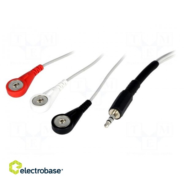 Electrodes for electrocardiography | Jack 3,5mm