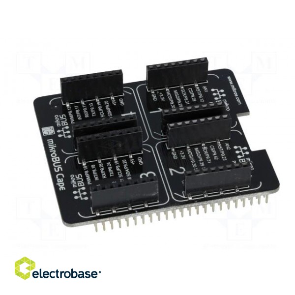 Expander | pin header x2,mikroBUS socket | Add-on connectors: 4 фото 4