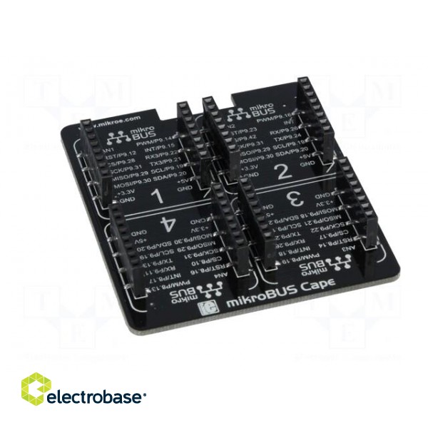 Expander | pin header x2,mikroBUS socket | Add-on connectors: 4 фото 10