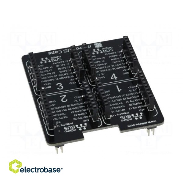 Expander | pin header x2,mikroBUS socket | Add-on connectors: 4 фото 6
