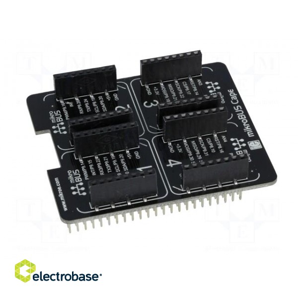 Expander | pin header x2,mikroBUS socket | Add-on connectors: 4 фото 8