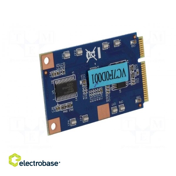 Expansion board | pin header x4,miniPCIe | Works with: VAB-600 image 2