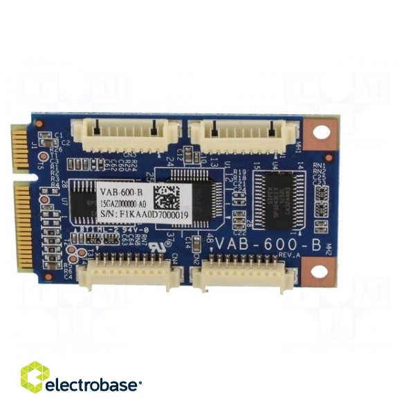 Expansion board | pin header x4,miniPCIe | Works with: VAB-600 image 7