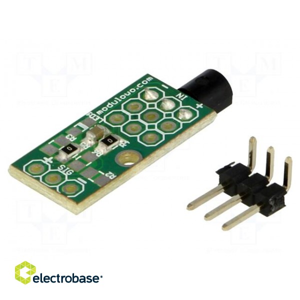 Extension module | pin header | Features: temperature sensor image 1
