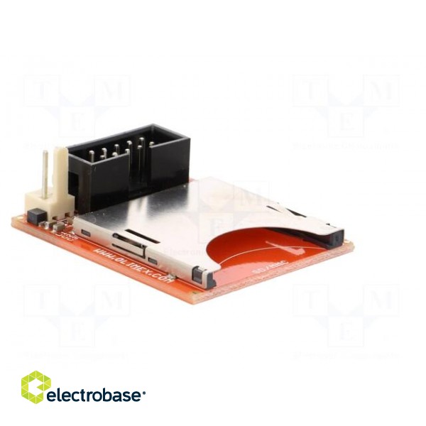 Module with SD/MMC memory card slot | UEXT | prototype board фото 8
