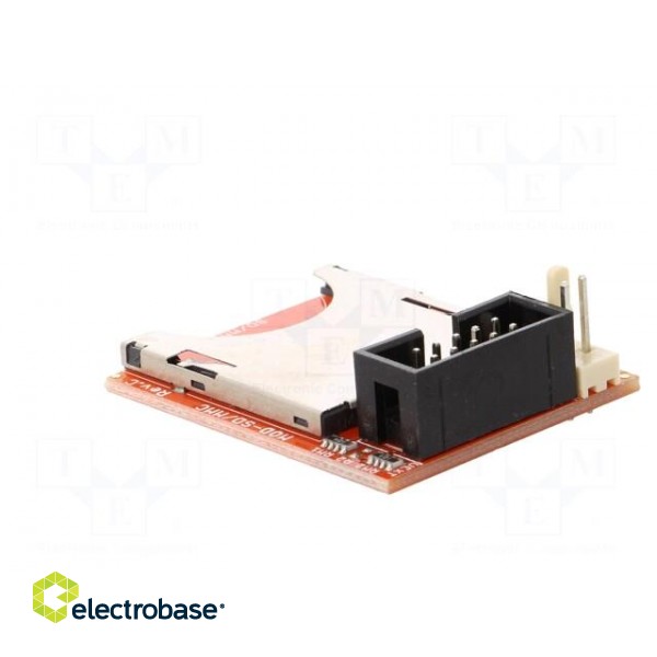 Module with SD/MMC memory card slot | UEXT | prototype board фото 4