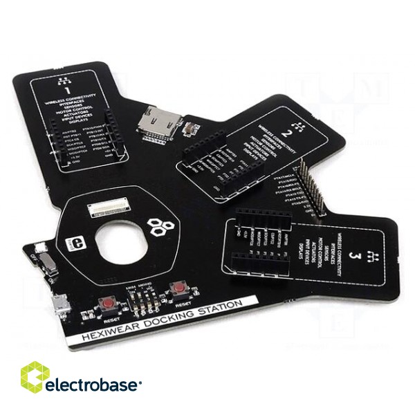 Prototype board | USB B micro,mikroBUS socket | prototype board image 1