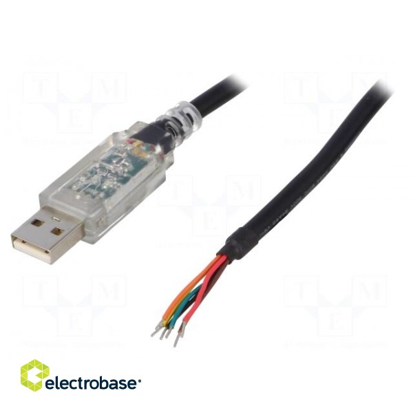 Module: cable integrated | UART,USB | USB A | V: lead | 3,3VDC | USB-TTL