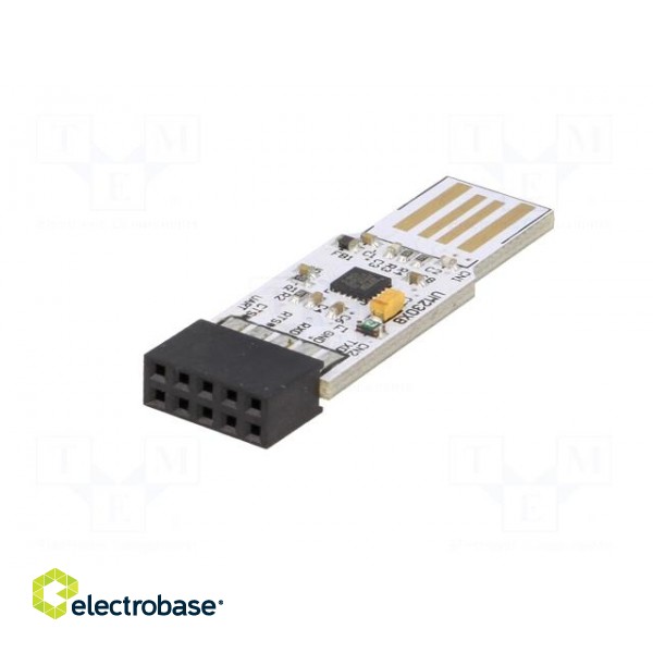 Module: USB | basic UART | USB A,pin strips | 3Mbps | 2.54mm paveikslėlis 2